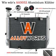 Rennsport kühler für triumph - kühler,