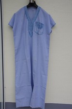 arabischer Kaftan, Galabiyah, Djellaba, Kurzarm mit Stickerei.