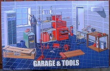 Garage & Tools Garage komplett mit Werkstatteinrichtung 1:24, Fujimi 116358