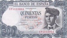 Spanien 500 Pesetas 1971 UNC