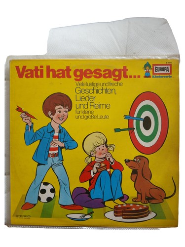 Europa kinder serie vinyl - kinder-serie, vati