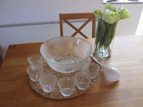 Vintage bowle set aus - vintage, bowle-set