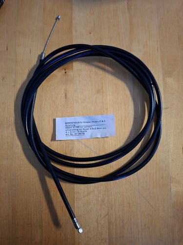 Bowdenzug für simpiex huret - für, u
