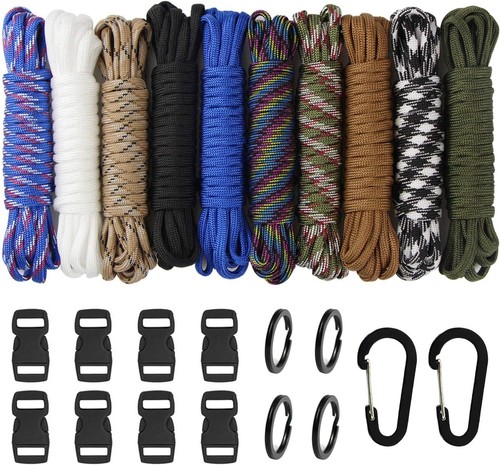 Paracord armband set 24er - paracord,