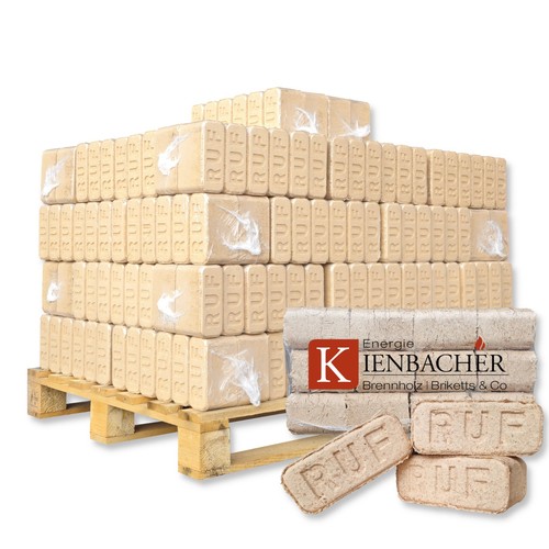 500kg holzbriketts ruf - 500kg,