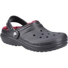 Crocs Classic Lined Thermoplastic Black/Buffalo Clogs