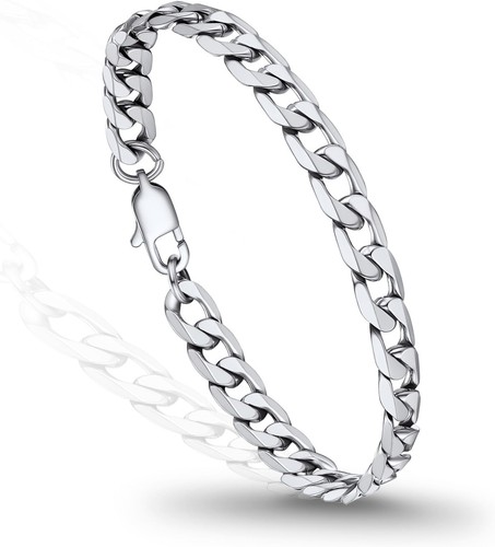 Edelstahl panzerarmband herren - edelstahl,