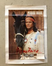 Poster Pierre Brice mit Autogramm