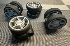 4 kleine Rimowa Multiwheel Rollen / Räder ca. 5 cm Ø aus def. Salsa- Ersatzteil-