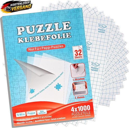 Puzzle klebefolie für fertige - puzzle,