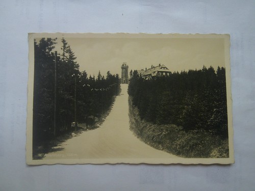 Eibenstock erzgebirge weg - ak,