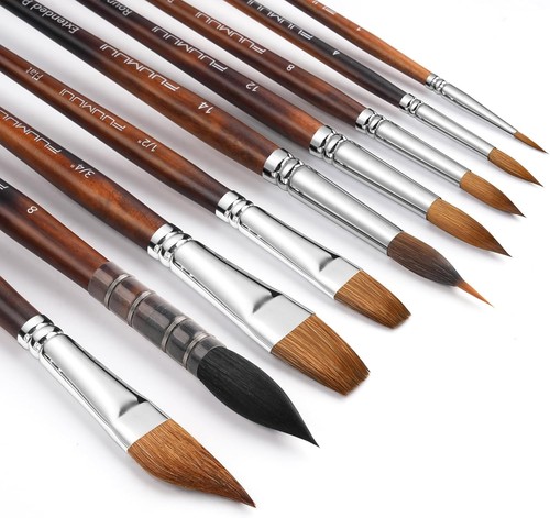Aquarellpinselset 9er