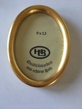 kleiner Rahmen oval Holz