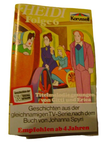 Heidi folge audiokassette - heidi,