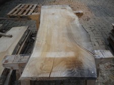 Buche,massiv,Bohle,Tischplatte,Epoxidharz,Waschtisch,ca.134x48/44x4cm,5326