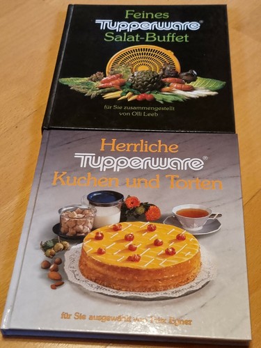 Tupperware bücher salat - tupperware,