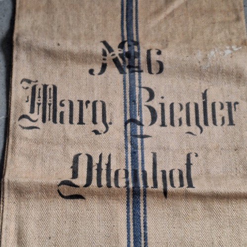 Antiker leinensack 1910 - leinensack,