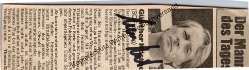 Original autogramm - original,