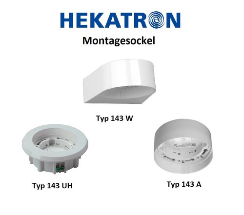 Hekatron montagesockel - hekatron,