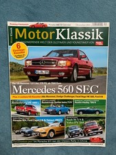 MOTOR KLASSIK 12/2016, MB 560 SEC, Datsun 280ZX, top
