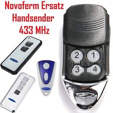 Handsender kompatibel mit NOVOFERM NOVOTRON NOVOPORT 502/504/512/... 433,92MHz