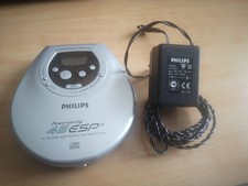 Philips Discman AZ 9214 mit Netzteil Tragbarer CD Player Guter Zustand
