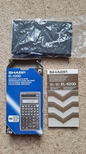 alter Taschenrechner Calculator Sharp EL-520D