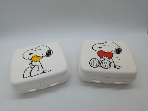 Tupperware snoopy woodstock - tupperware,