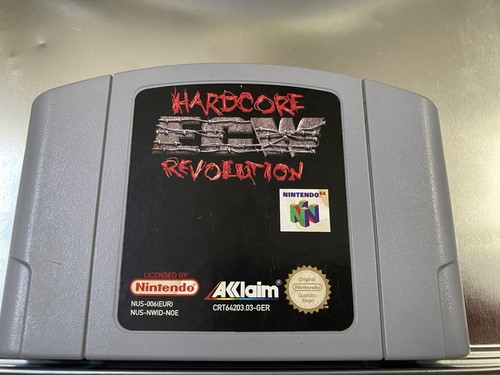 Ecw hardcore revolution spiel - revolution,