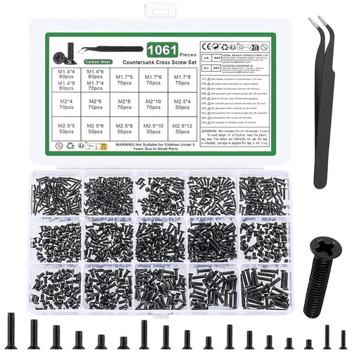 Mini schrauben set m1 - mini, m1.4