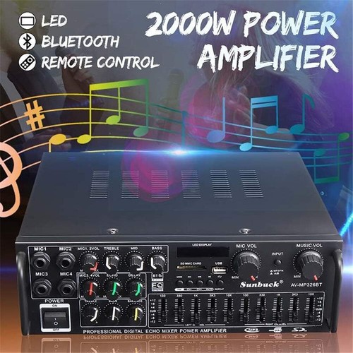 2000w verstärker stereo - verstärker,
