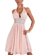 Marilyn Kleid Chiffon & Strass