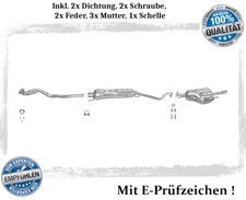 Auspuffanlage für Opel Astra