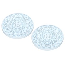 4-Zoll-absorbierender Diatomeen-Untersetzer, 2 Stück Tropfschale, Trocknen, blau