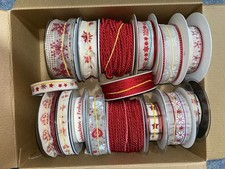 16 Rollen Geschenkband Schleifenband  XXL Konvolut  Weihnachten  - Rot #2