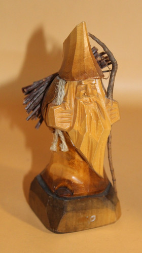 Antik geschnitzt holzfigur - antik,