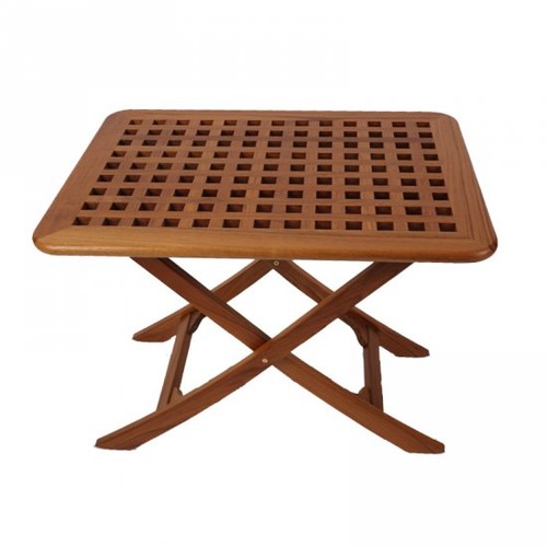 Teak klapptisch grätingdesign - klapptisch,