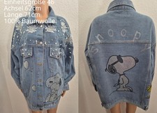 Snoopy Glitzer Jeansjacke