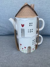 Teekannen-Set 3-teilig aus