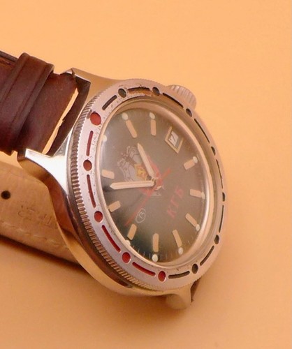Vintage vostok amphibia kgb - vintage,