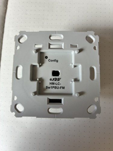 Sw1pbu fm homematic - hm-lc-sw1pbu-fm,