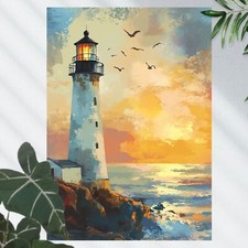 Leuchtturm Poster Schöne