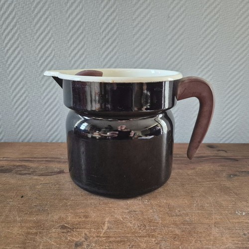 Vintage kat emaille - vintage,