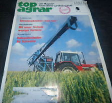 Top Agrar -  1981  IHC /Großschlepper/Unimog/MF/Fendt/Gülle/Fräsmischwagen