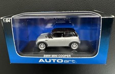 Autoart BMW Mini Cooper Silver Silber 1:64 OVP