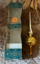 Alte  Glas  Christbaumspitze