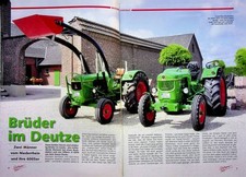 Schlepper Post 01/2014 Deutz D 6005 in einer seltenen Vorstellung auf 3 Seiten