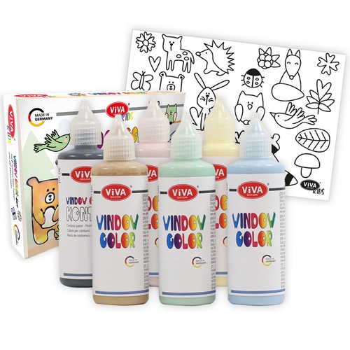 Viva decor kids window color - decor,