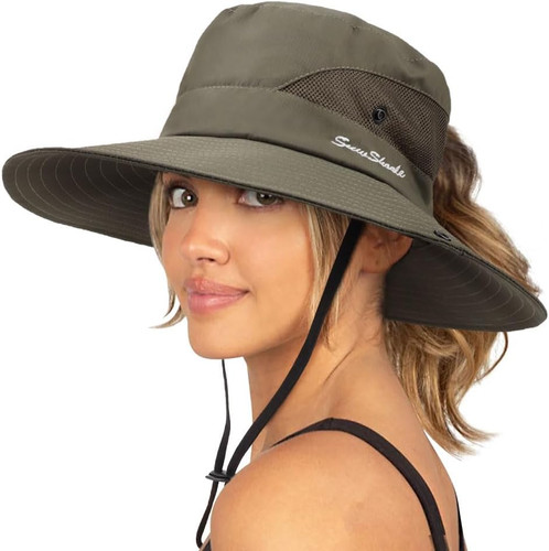 Damen sonnenhut outdoor - sonnenhut,