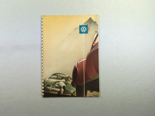 Sehr schöner Prestigeprospekt VW Käfer Ovali von 1954 mit Preisliste, 30 Seiten